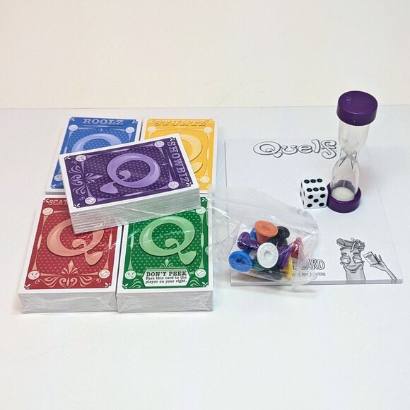 Quelf The Unpredictable Party Board Game by Spin Master, OPEN BOX - Picture 7 of 7